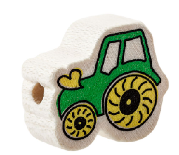 Formperle Traktor